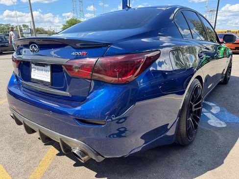 Used 2016 INFINITI Q50 Red Sport 400 AWD/4WD image 5