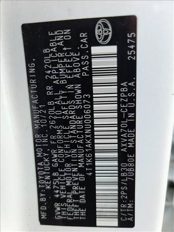 Used 2022 Toyota Camry XSE FWD image 22