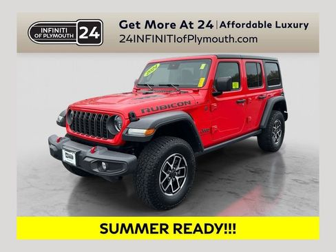Used 2024 Jeep Wrangler Unlimited Rubicon AWD/4WD image 1