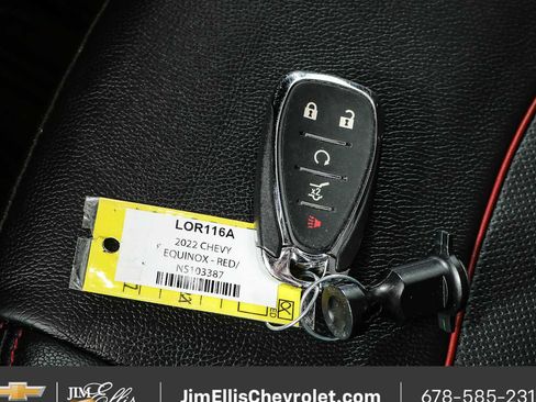 Used 2022 Chevrolet Equinox RS w/ RS Leather Package FWD image 40