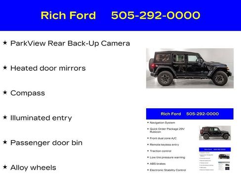 Used 2023 Jeep Wrangler Unlimited Rubicon 4xe AWD/4WD image 26