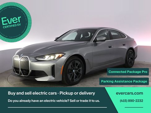 Used 2025 BMW i4 eDrive40 w/ Parking Assistance Package RWD image 1
