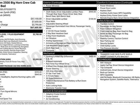 Certified 2026 RAM 2500 Big Horn AWD/4WD image 23