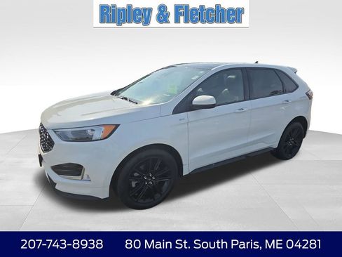 Used 2021 Ford Edge ST-Line w/ Class II Trailer Tow Package AWD/4WD image 1