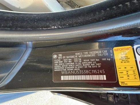 Used 2008 BMW 528i Sedan RWD image 19