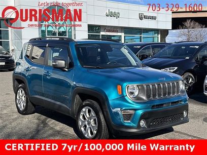Certified 2020 Jeep Renegade Limited w/ UConnect 8.4 Nav Group