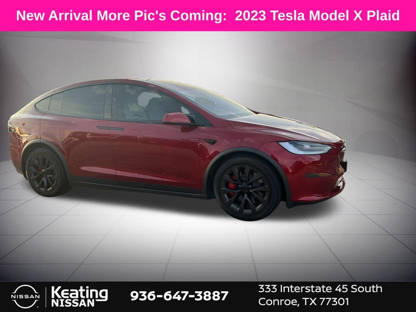 Used 2023 Tesla Model X Plaid AWD/4WD image 1