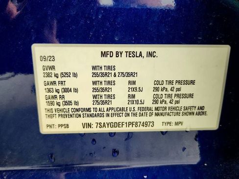 Used 2023 Tesla Model Y Performance AWD/4WD image 30