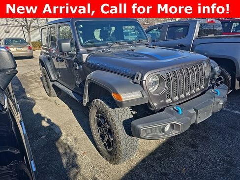 Used 2021 Jeep Wrangler Unlimited Rubicon 4xe w/ Cold Weather Group image 1