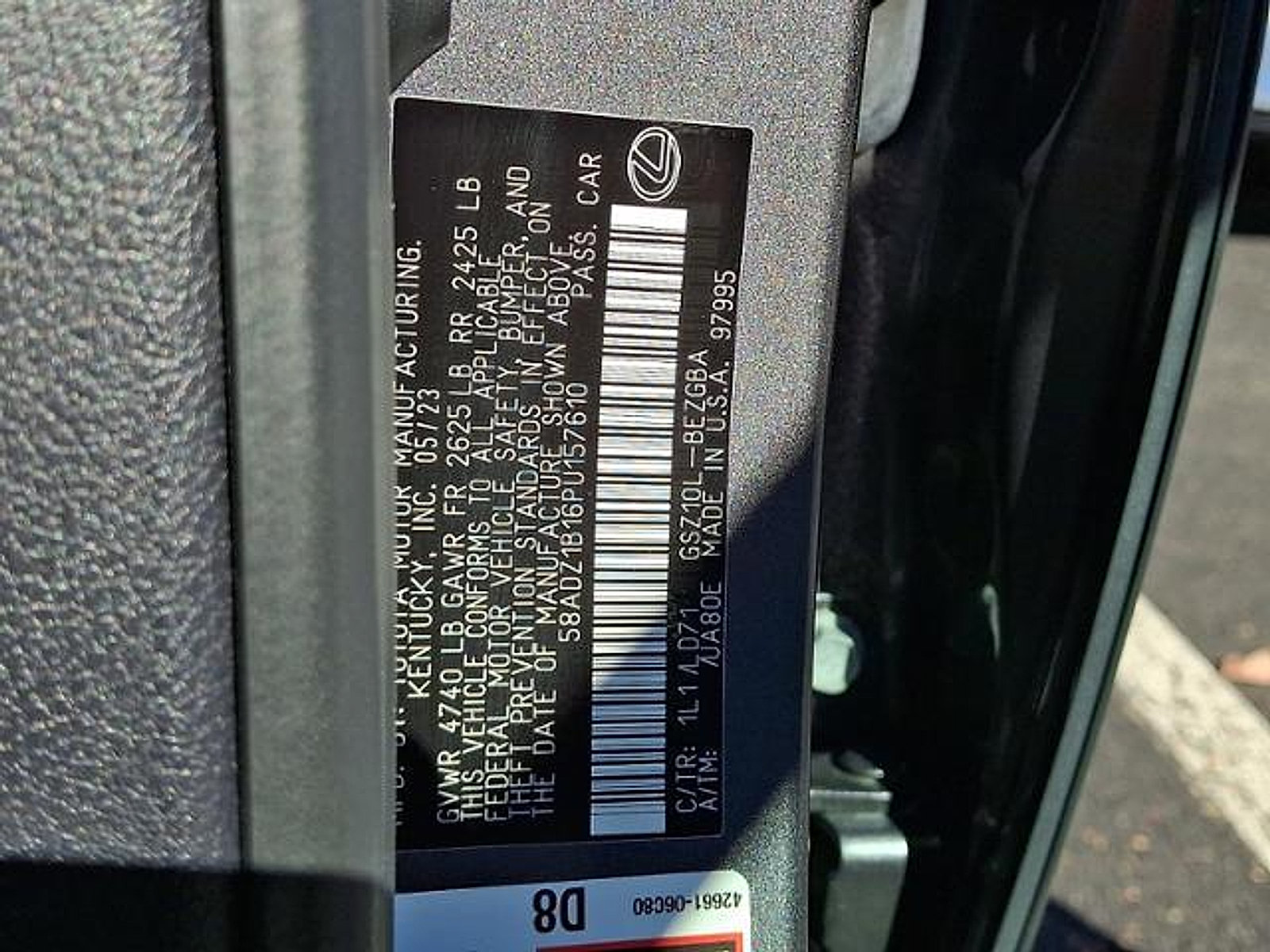 Used 2023 Lexus ES 350 w/ Premium Package FWD image 29
