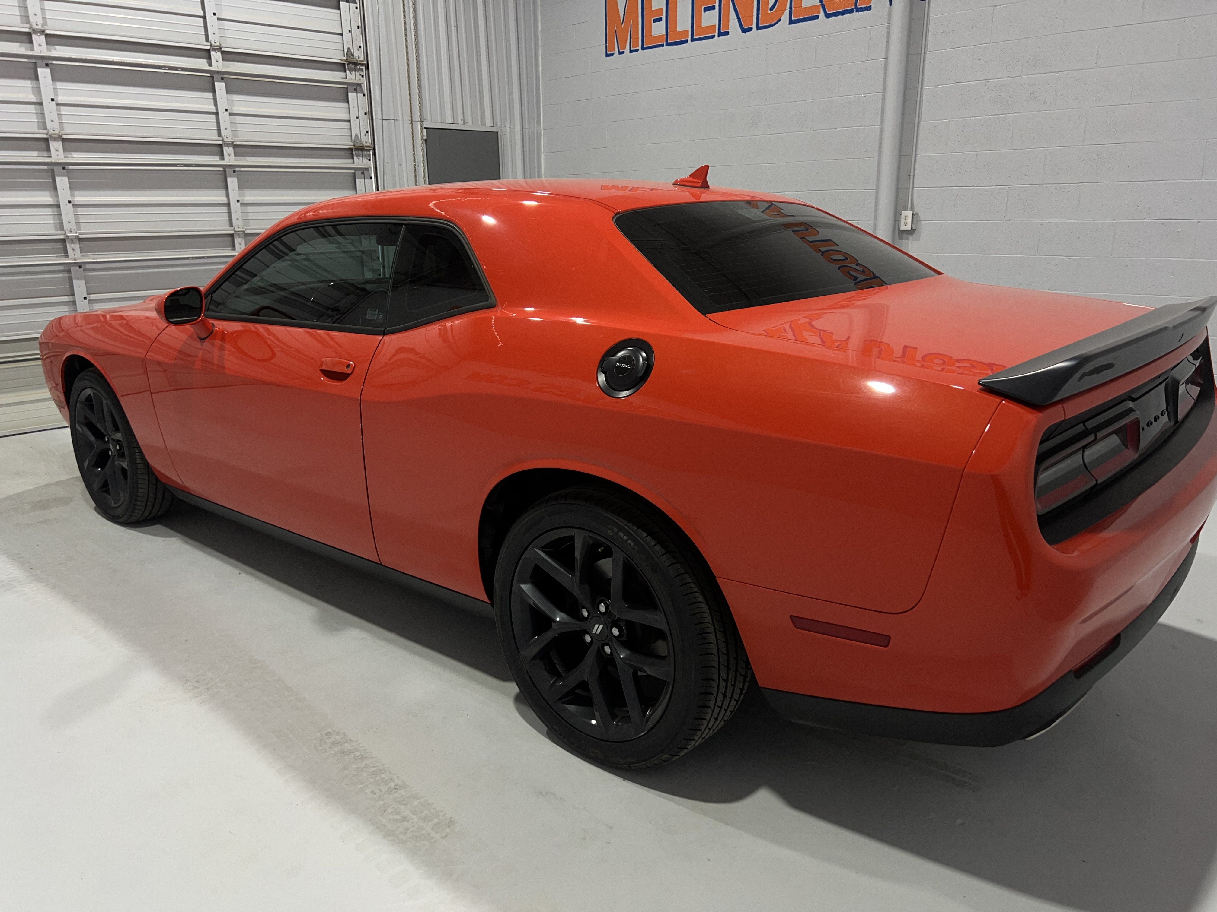 Used 2021 Dodge Challenger SXT w/ Blacktop Package RWD image 3
