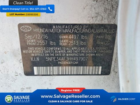 Used 2017 Hyundai Sonata Sport FWD image 16