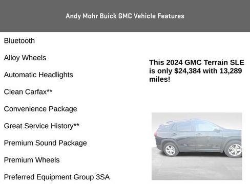 Used 2024 GMC Terrain SLE w/ Driver Convenience Package image 4