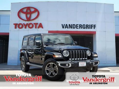 Used 2023 Jeep Wrangler Unlimited Sahara AWD/4WD image 1