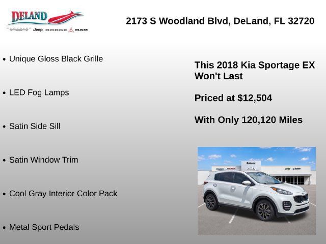 Used 2018 Kia Sportage EX w/ EX Sport Appearance Package FWD image 18