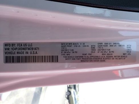 New 2026 Jeep Wrangler Unlimited Sport AWD/4WD image 18