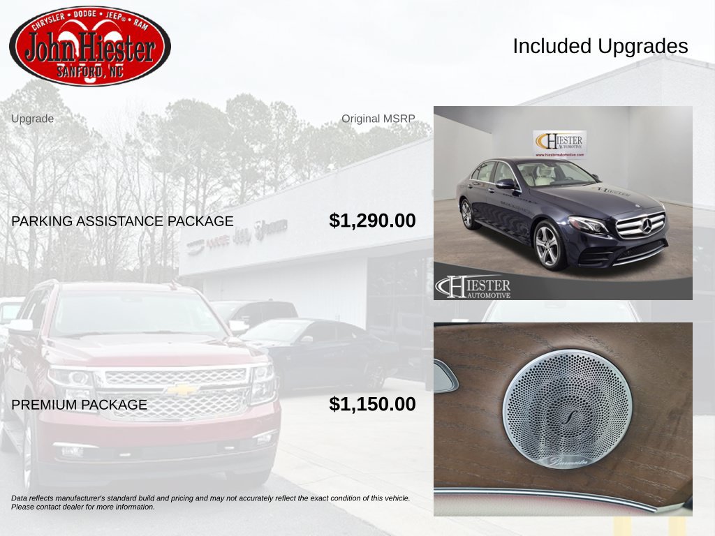 Used 2020 Mercedes-Benz E 350 4MATIC Sedan w/ Parking Assistance Package image 3