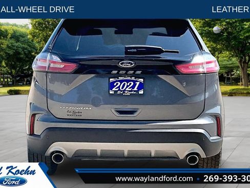 Used 2021 Ford Edge Titanium w/ Cargo Accessory Package FWD image 4