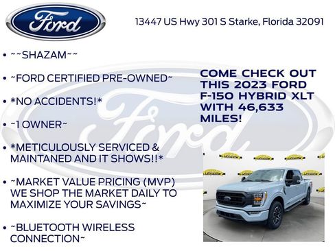 Certified 2023 Ford F150 XLT w/ Equipment Group 302A High AWD/4WD image 6