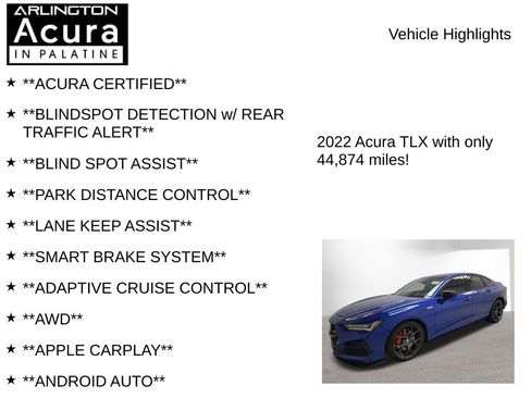Used 2022 Acura TLX Type S image 7