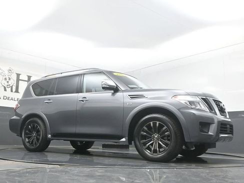 Used 2019 Nissan Armada Platinum w/ Captain's Chairs Package image 2