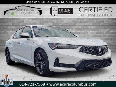 Certified 2024 Acura Integra A-Spec FWD image 1