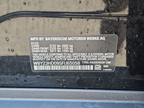 Certified 2025 BMW i4 eDrive40 w/ Parking Assistance Package RWD image 32
