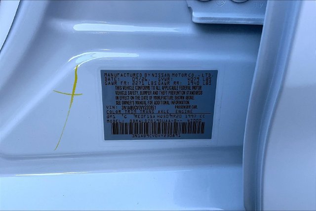 New 2027 Nissan Sentra SV w/ Floor Mat Package FWD image 13