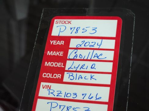 Certified 2024 Cadillac Lyriq Tech AWD/4WD image 38