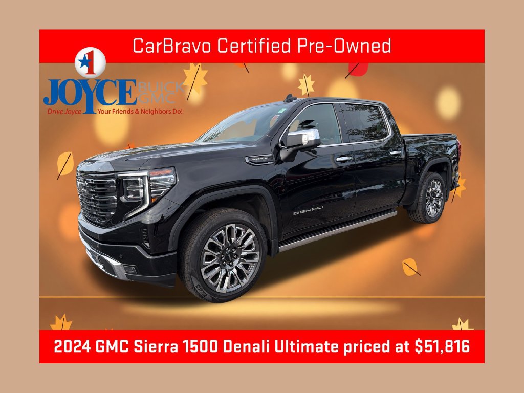 Certified 2024 GMC Sierra 1500 Denali Ultimate AWD/4WD 360° Tour