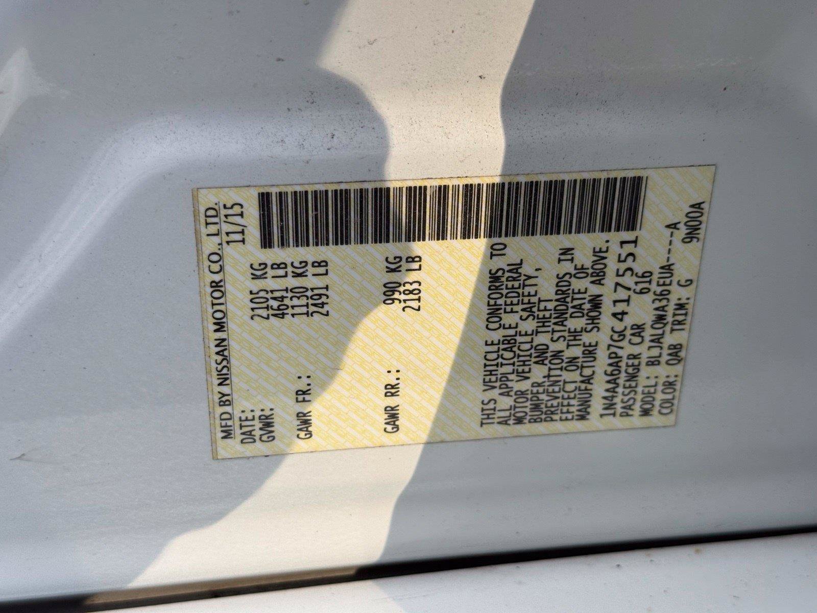 Used 2016 Nissan Maxima 3.5 S FWD image 41
