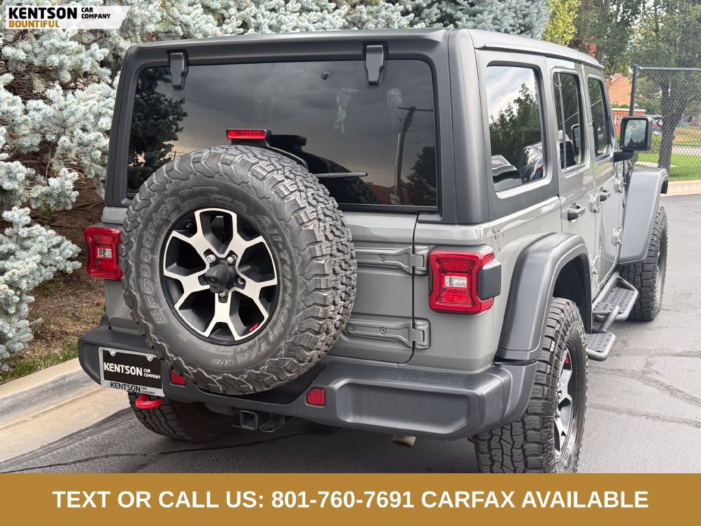 Used 2021 Jeep Wrangler Unlimited Rubicon w/ LED Lighting Group AWD/4WD image 8