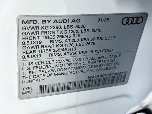 New 2026 Audi Q3 quattro 2.0T AWD/4WD image 27