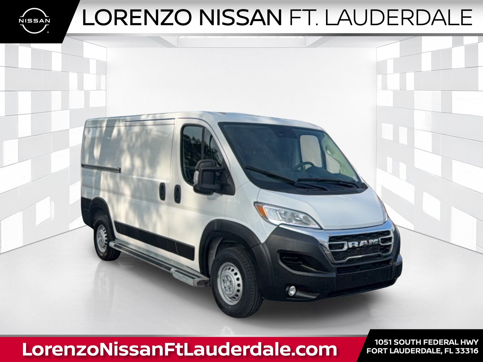 Used 2025 RAM ProMaster 2500 w/ U-Haul Equipment Group FWD image 1