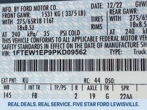 Used 2023 Ford F150 XLT w/ Equipment Group 302A High image 32