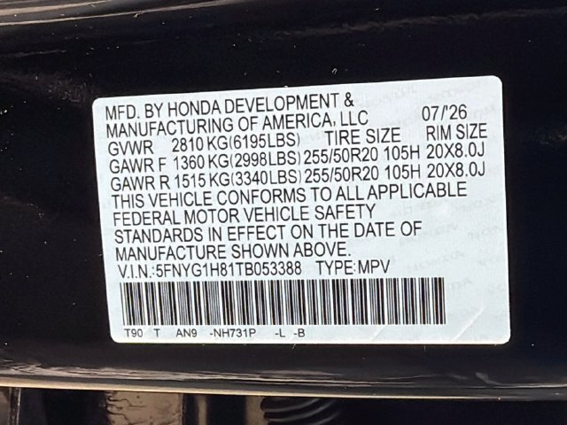 New 2026 Honda Pilot Elite image 32