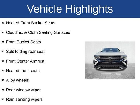 Used 2024 Volkswagen Taos SE FWD image 4