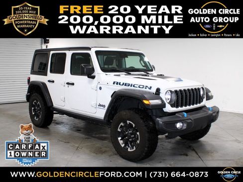 Used 2024 Jeep Wrangler Unlimited Rubicon 4xe AWD/4WD image 1