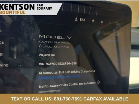 Used 2025 Tesla Model Y Long Range AWD/4WD image 5
