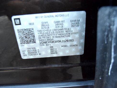 Used 2019 Chevrolet Traverse LT w/ LPO, Floor Liner Package image 25