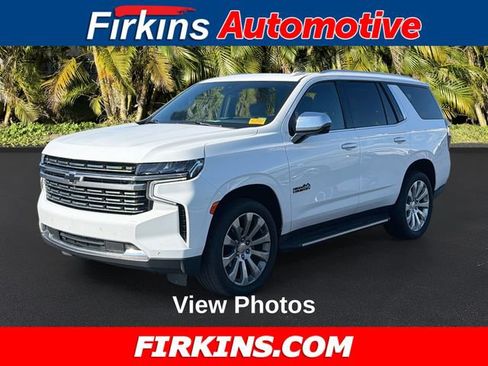Used 2021 Chevrolet Tahoe Premier w/ Premium Package AWD/4WD image 1