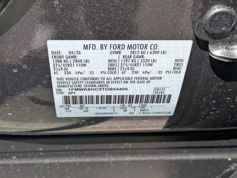 New 2026 Ford Explorer ST AWD/4WD image 44