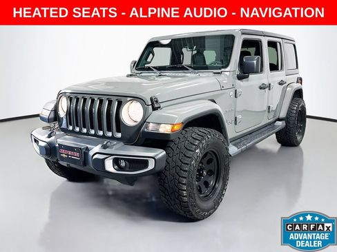 Used 2018 Jeep Wrangler Unlimited Sahara w/ Dual Top Group AWD/4WD image 2