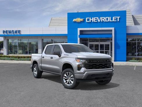 New 2026 Chevrolet Silverado 1500 Custom w/ LPO, Dark Essentials Package RWD image 1