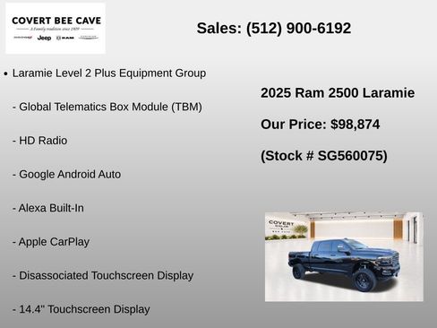 New 2025 RAM 2500 Laramie AWD/4WD image 31