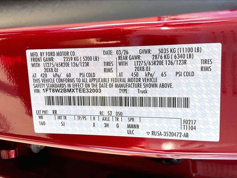 New 2026 Ford F250 4x4 Crew Cab Super Duty image 20