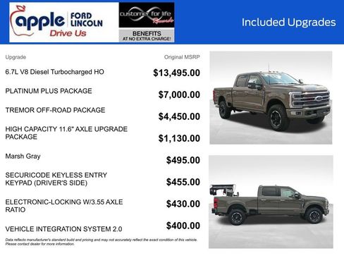 Certified 2026 Ford F250 Platinum w/ Platinum Plus Package AWD/4WD image 4
