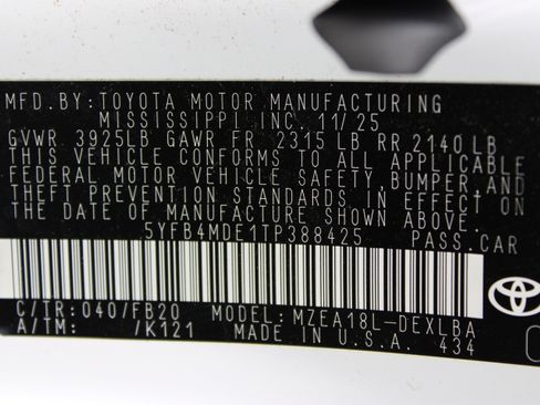 Used 2026 Toyota Corolla LE FWD image 38