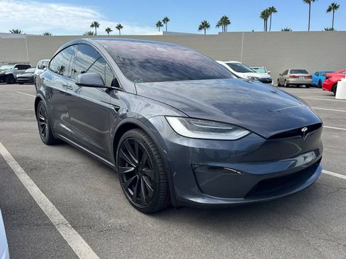 Used 2022 Tesla Model X Plaid AWD/4WD image 2
