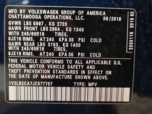 Used 2018 Volkswagen Atlas SE image 33